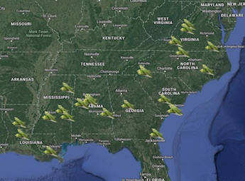 Southern Food Map